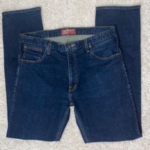 Arizona mens dark blue jeans